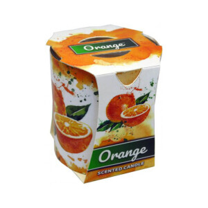 Admit Svíčka ve skle 90g Orange (6/krt)