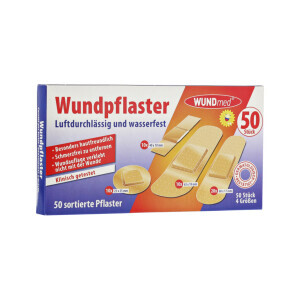 Wundmed Náplast 50ks 4druhy (28/krt)