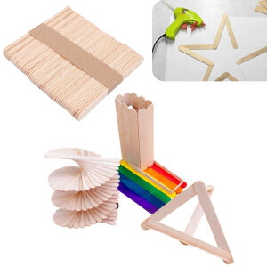 DIY Dřevěné špachtle 11,4cm/50ks (12/bal 200/krt)