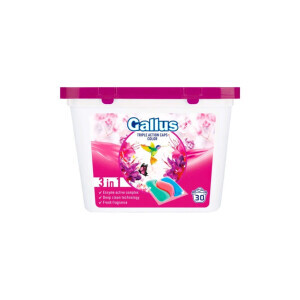 Gallus Prací Kapsle Color 30ks 3In1 (8/krt)
