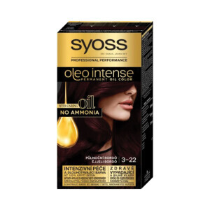 Syoss Barva na vlasy Oleo Intense 3-22 (3/bal 48/krt)