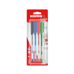 Kores Pero kuličkové K1 4ks BL (10/bal 200/krt)