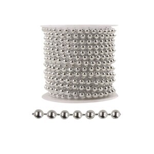 Dekorační řetěz 300cm Silver (24/bal 288/krt)