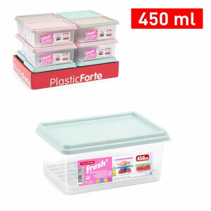 P.Forte Dóza plast Fresh 450ml SURT(12/bal)