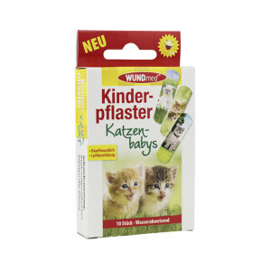 Wundmed Náplast 10ks dětské Kočka (24/krt)