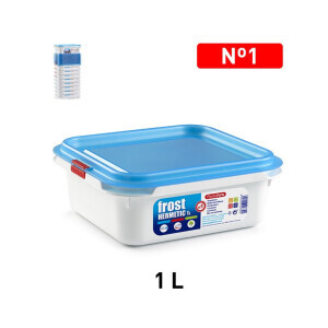 P.Forte Dóza plast Frost hran. 1L Trans. (12/bal)