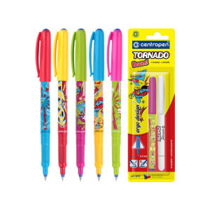 Centropen Popisovač Tornado+zmizík BL Boom (10/bal 100/krt)