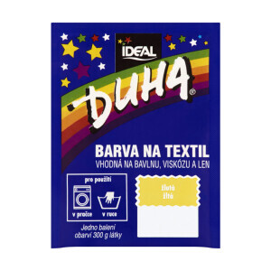 Duha Barva na textil žlutá č.11 (18/krt)