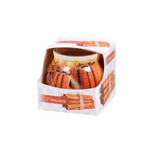 Admit Svíčka ve skle 85g Cinnamon (12/krt)