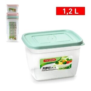 P.Forte Dóza plast Modern obdél.1,2l SURT (12/bal)