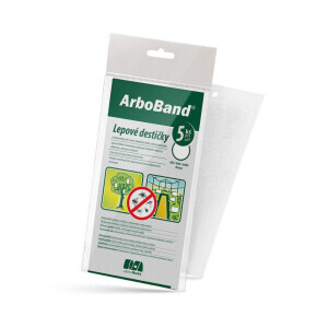ArboBand Lepové desky bílé 5ks (40/bal 120/krt)