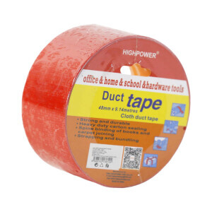 Lepicí páska barevná 4,8cm*9,14m Red (144/krt)