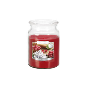 Bispol Svíčka v dóze SND99/500g Rasberry White Lavender (6/krt)