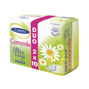 Carin vložky Ultra wings DUO Kamille 20ks 