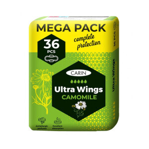 Carin vložky Ultra Megapack Camomile 36ks (8/krt)