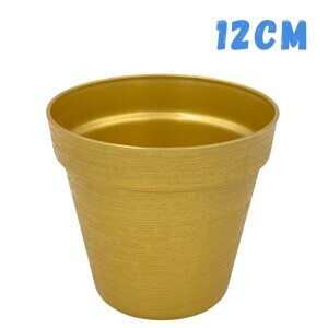 Květináč Loft Ø12 Gold(26/bal)