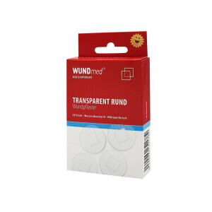 Wundmed Náplast 20ks kulatý 2,5cm (24/krt)