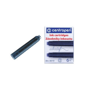 Centropen Ink.zásobník 6ks 0019 (10/bal 100/krt)