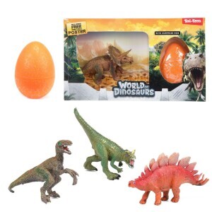 Toi-Toys dinosaurs s vejcem(36ks/krt)