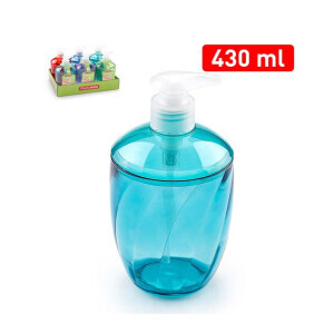 P.Forte Dávkovač mýdla 430ml transparent (6/bal)