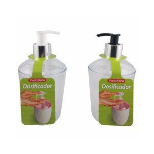 P.Forte Dávkovač mýdla Basic 430ml Trans. (6/bal)