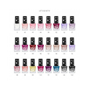 Revers Nail polish Let's Go 5ml set IV (24/30/bal 300/krt)