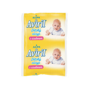 Aviril 100g dětský zásyp s azulenem sáček (20/krt)