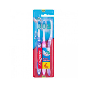 Colgate Zubní kartáček Extra Clean 3ks Medium (6/bal 36/krt)