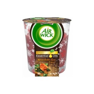 Airwick Svíčka Tesla 2D 105g Warm Amber Rose (6/krt)