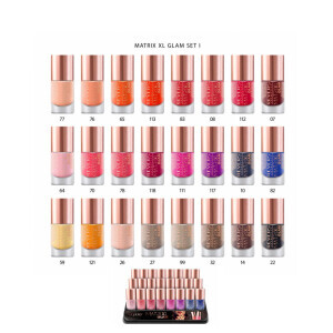 Revers Nail polish Matrixxl Glam 10ml set I (24/bal 288/krt)