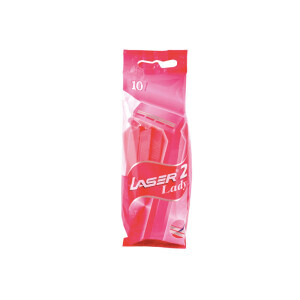 Laser Twin 10ks Dámská holítka jednorázová N (20/krt)