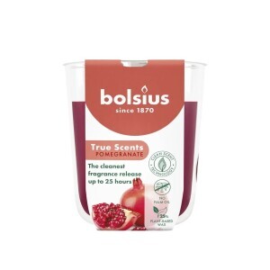 Bolsius Svíčka ve skle 80/73mm True Scents Pomegranate (6/krt)