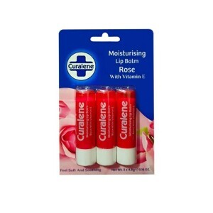 Curalene Balzám na rty 3x4,8g Rose (144/krt)