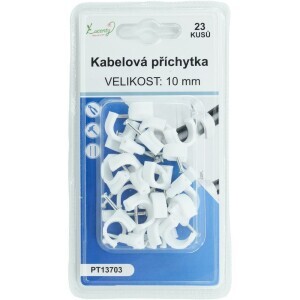 Kabelová příchytka 10mm/23ks (24/bal 288/krt)