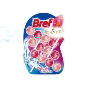 Bref 3*50g WC závěs DeLuxe Magnolia (9/krt)