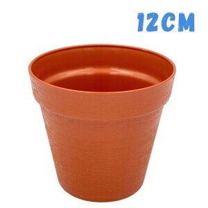 Květináč Loft Ø12 Brown 2(26/bal)