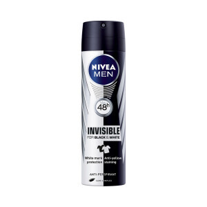 Nivea 150ml Spray M AP B&W Invisible Original (6/bal 12/krt)
