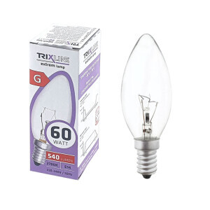 Trixline Žárovka 60W E14 WW (10/bal 100/krt)
