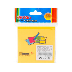 Samolepicí bloček 7,6*7,6cm/100x (12/bal 600/krt)
