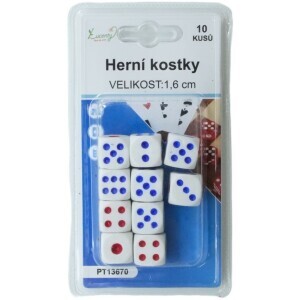 Kostka 1,6cm White (24/bal 288/krt)