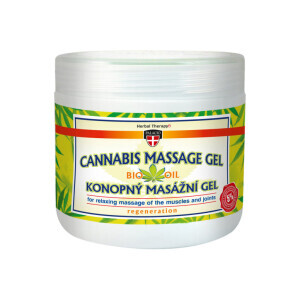Palacio Masážní gel 600ml Cannabis (6/bal)