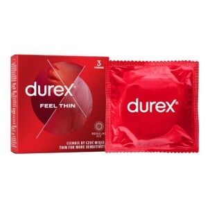 Durex Kondom 3ks Feel Thin Classic (24/bal 288/krt)