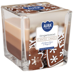 Bispol Svíčka ve skle SNK80/170g gingerbread(6/krt)