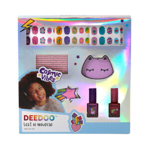 Kids DeeDoo Nail Kit Lost in Uni. 8ks N (12/krt)