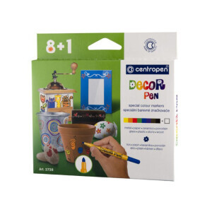 Centropen Fixy Decor pen 9ks krab. (5/bal 20/krt)