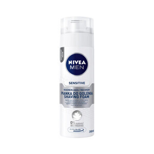 Nivea 200ml Pěna na holení CZ Sensitive Recovery (12/krt)