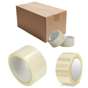 Lepicí páska 48*53mm Transparent (6/bal 36/krt)