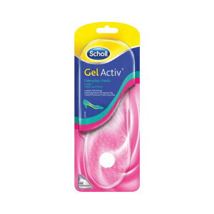 Scholl Vložky GelActiv do bot s podpatkem pro celý den (6/bal)