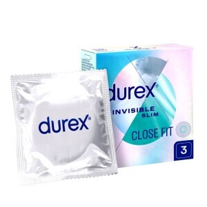 Durex Kondom 3ks Invisible Slim (24/bal 288/krt)