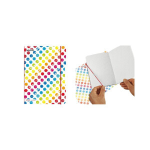 Herlitz Sešit A4/2x40 SmileyWorld Rainbow (3/bal 15/krt)